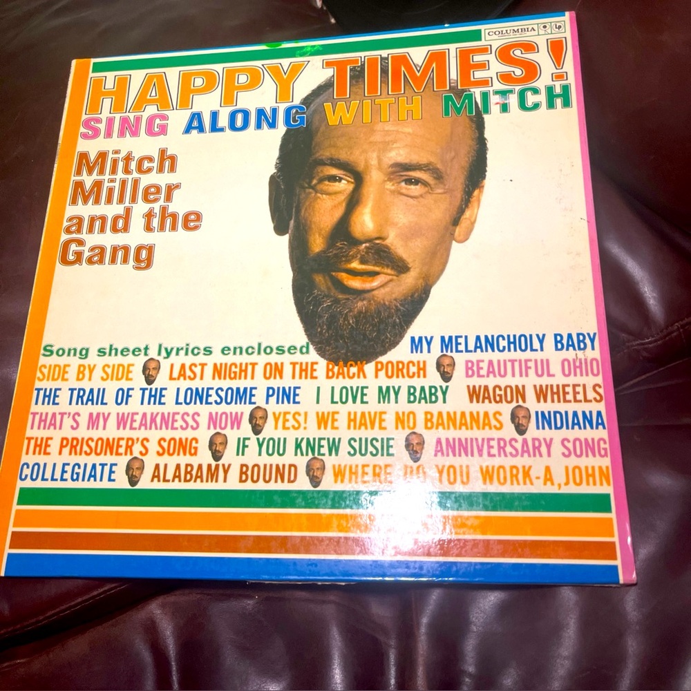 Happy Times! Sing Along with Mitch Vinyl Record